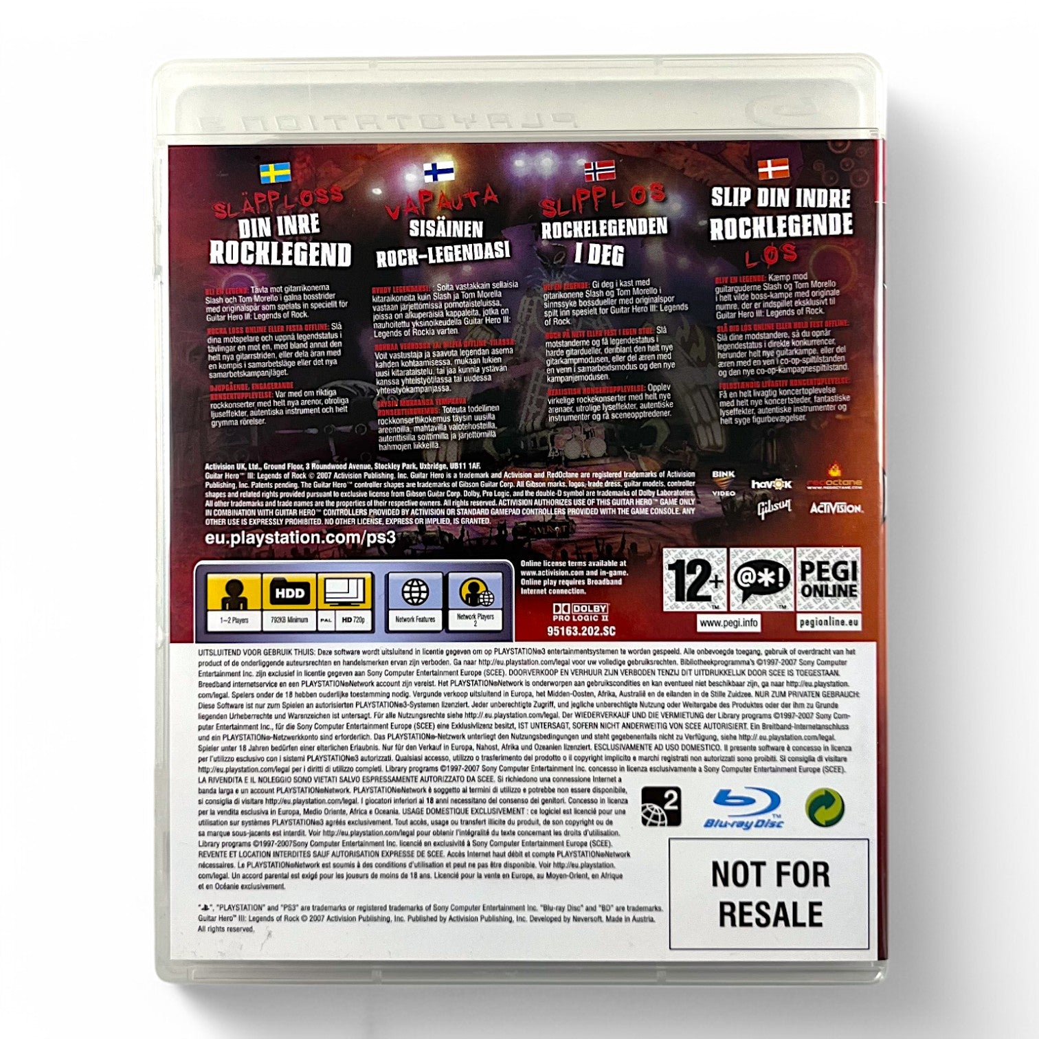 Guitar Hero III: Legends of Rock (SE)