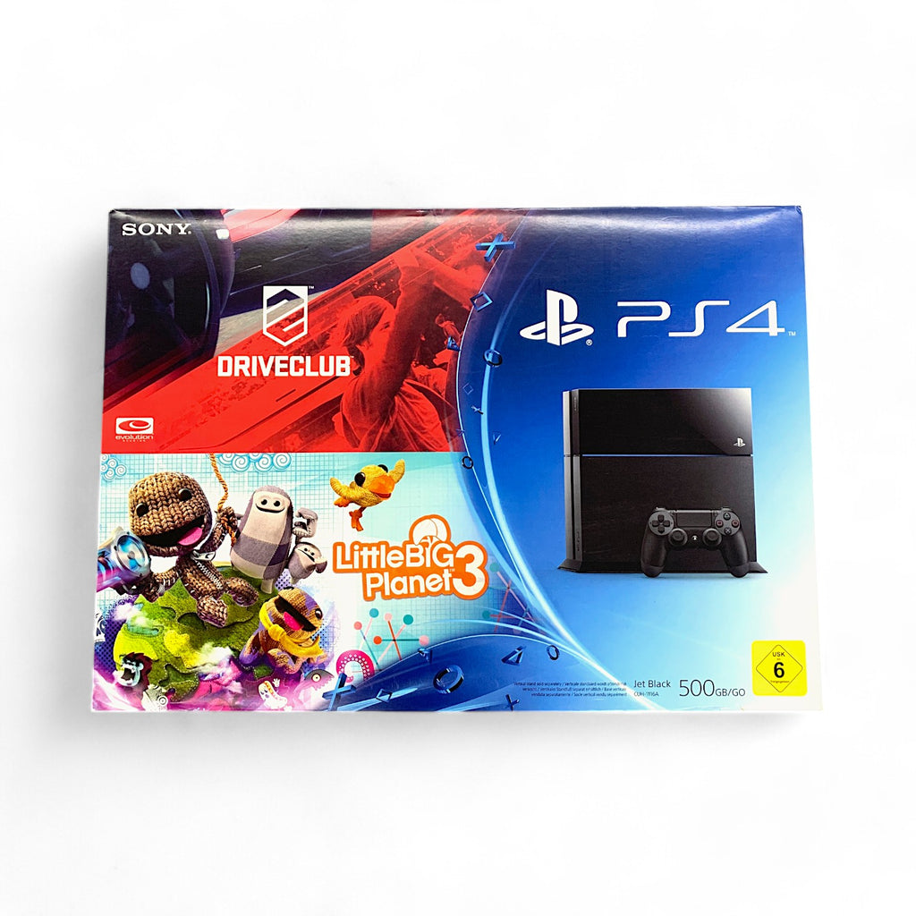 Konsole 500GB Drive Club + Little Big Planet Edition + Spiel + Original Controller