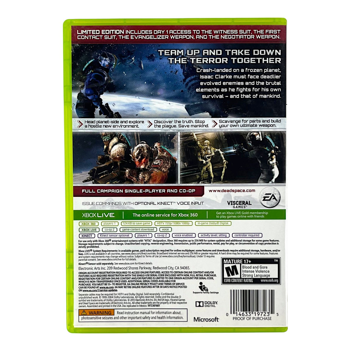 Dead Space 3 (US) — Limited Edition