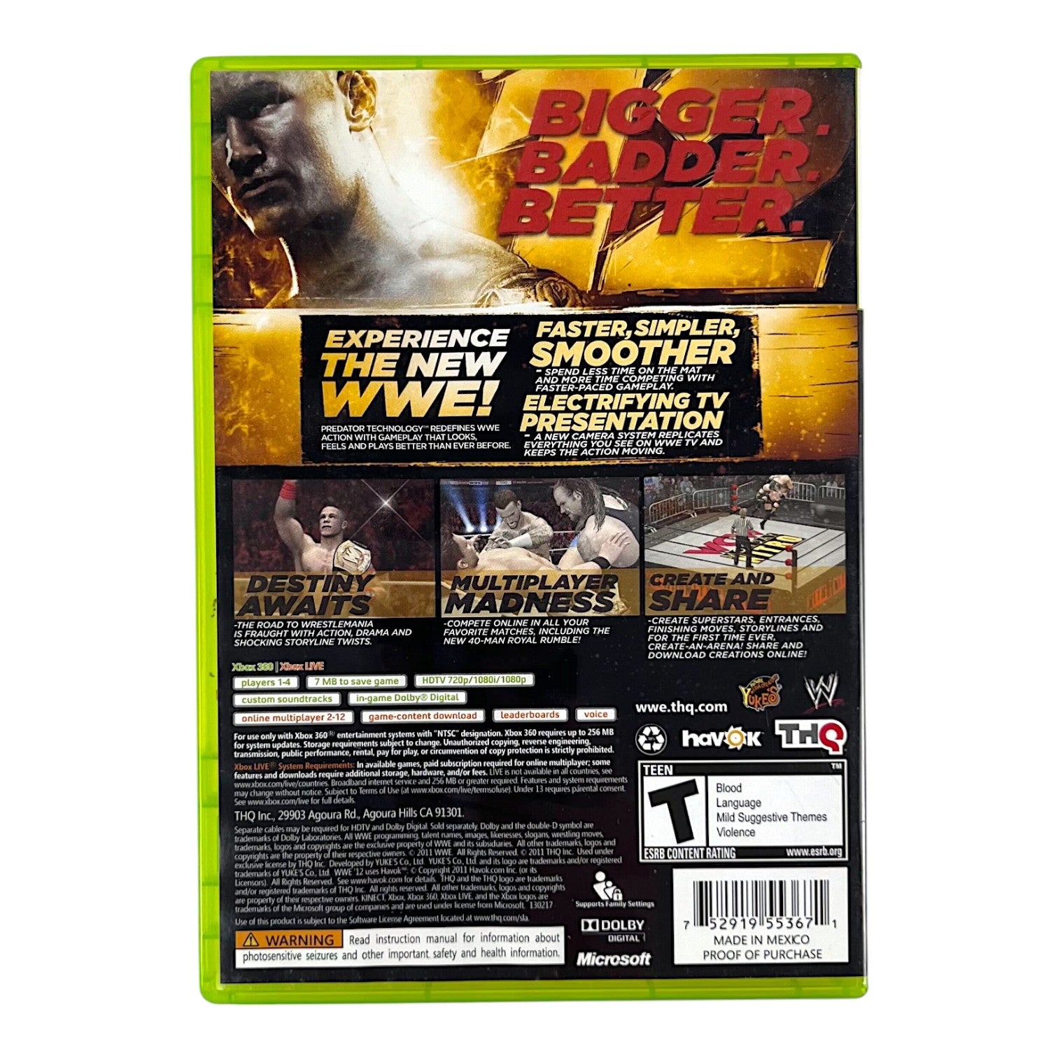 WWE 12 (US)