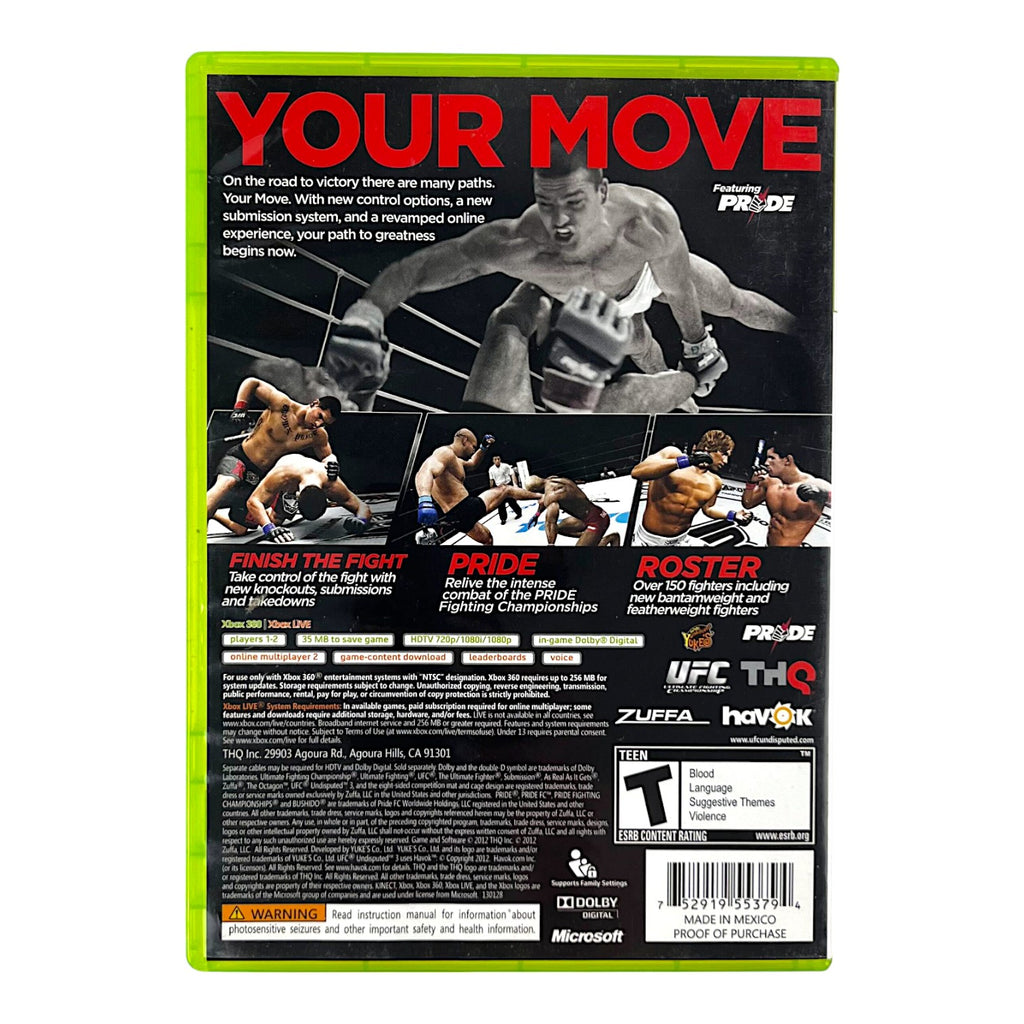 UFC Undisputed 3 (US)