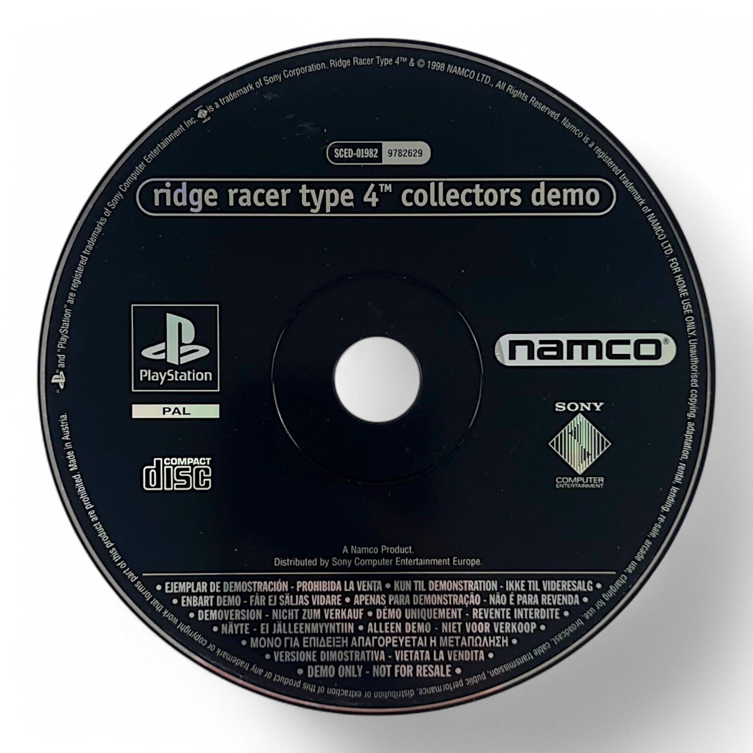 Ridge Racer Type 4 Collectors Demo