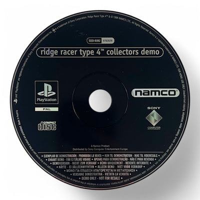 Ridge Racer Type 4 Collectors Demo