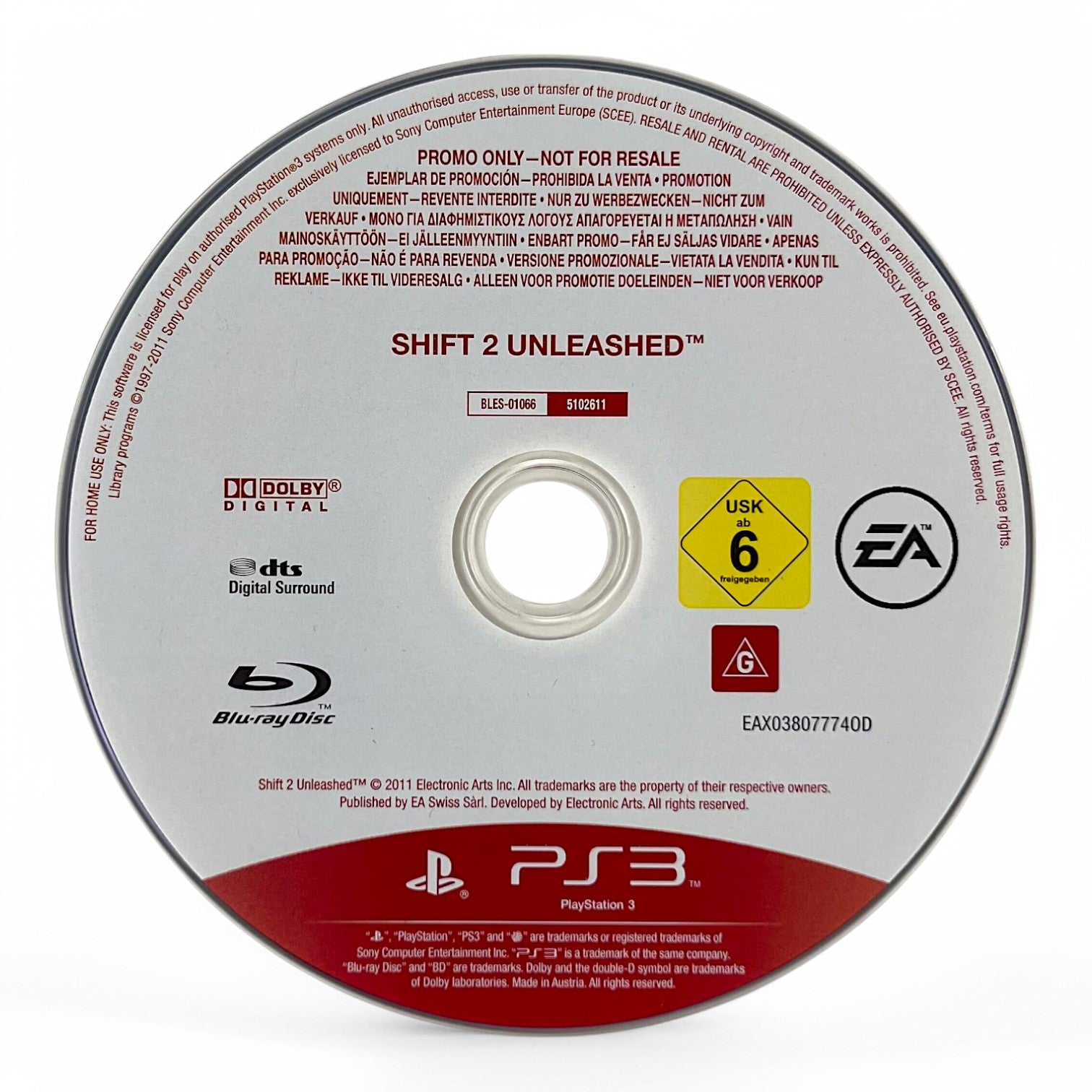 Need For Speed: Shift 2 Unleashed [Promo] (DE)
