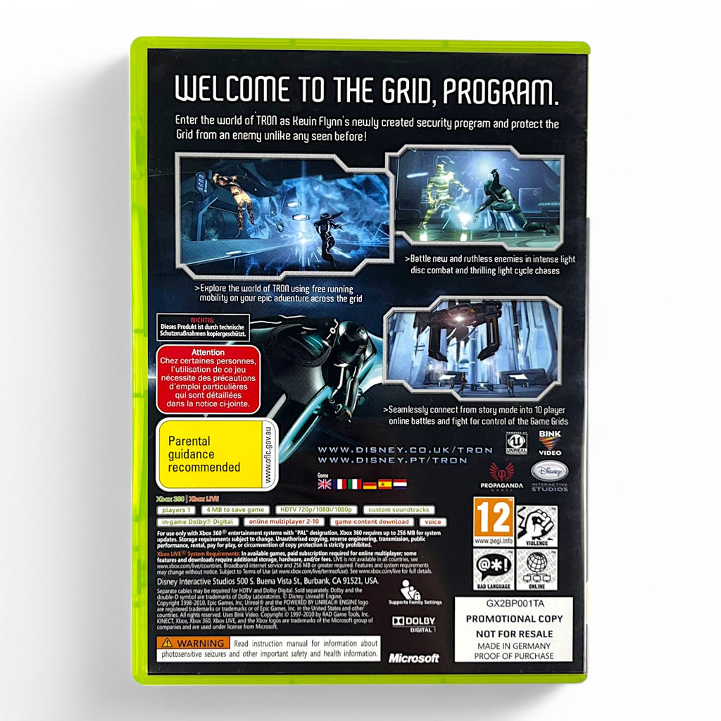 Tron: Evolution — Promo