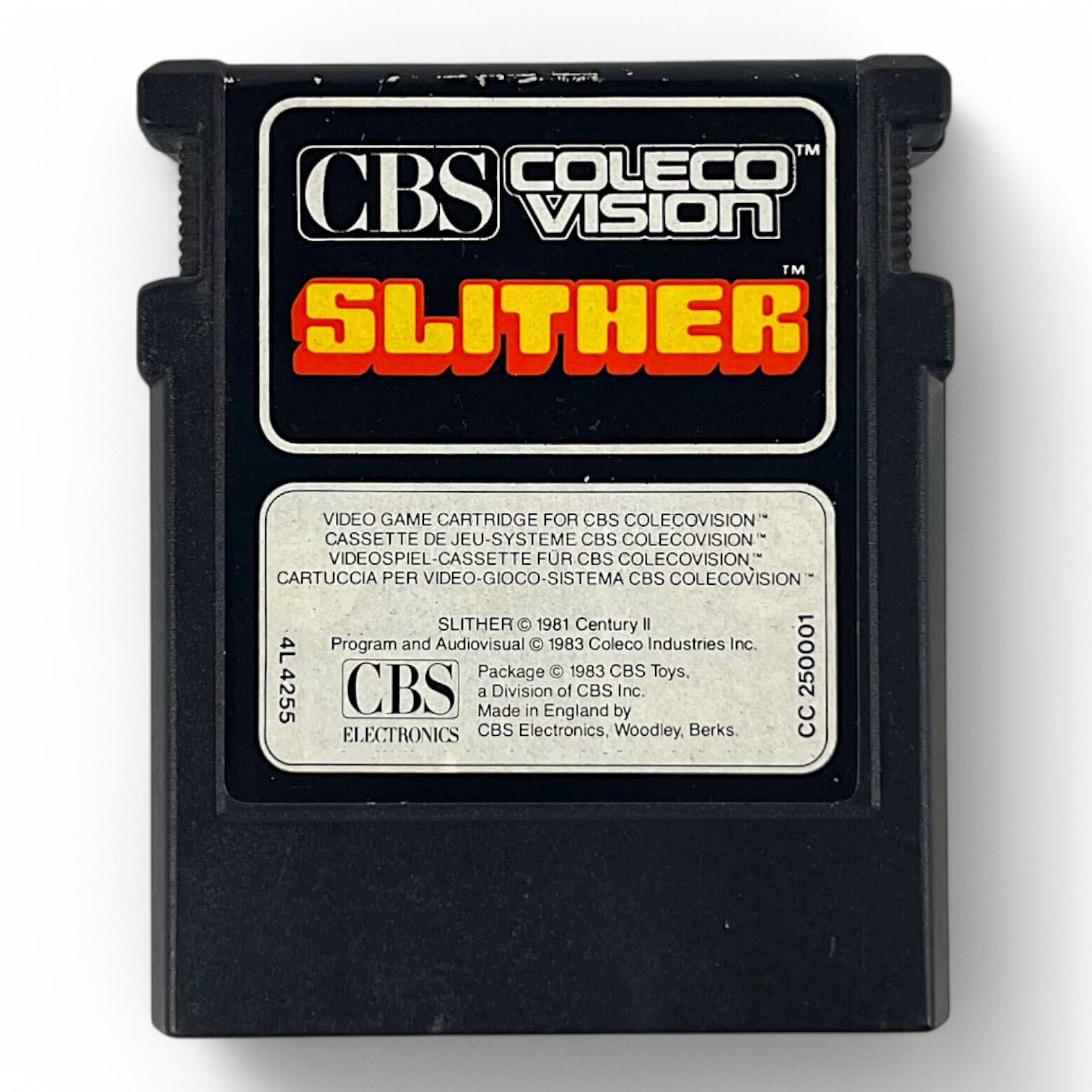 Colecovision: Slither (EU)