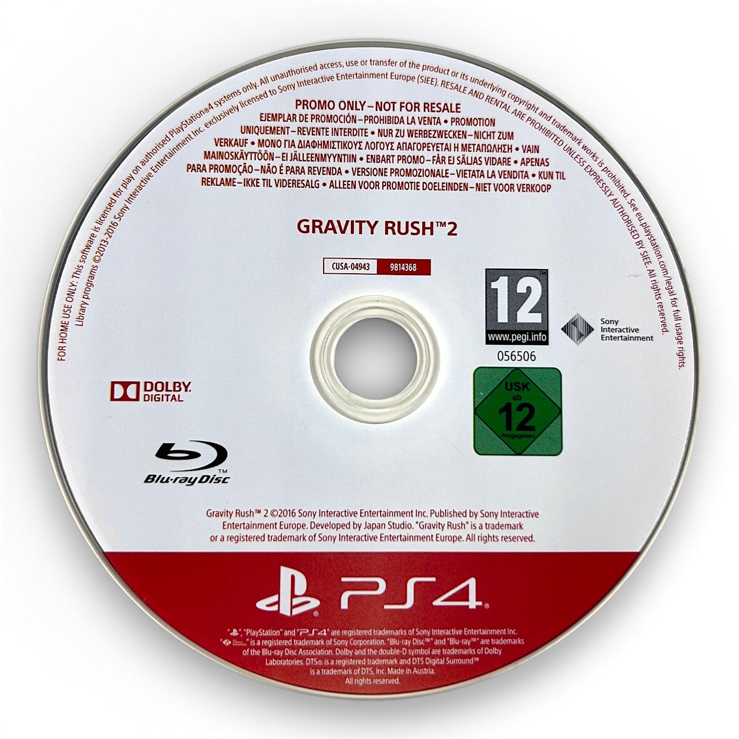Gravity Rush 2 — Promo