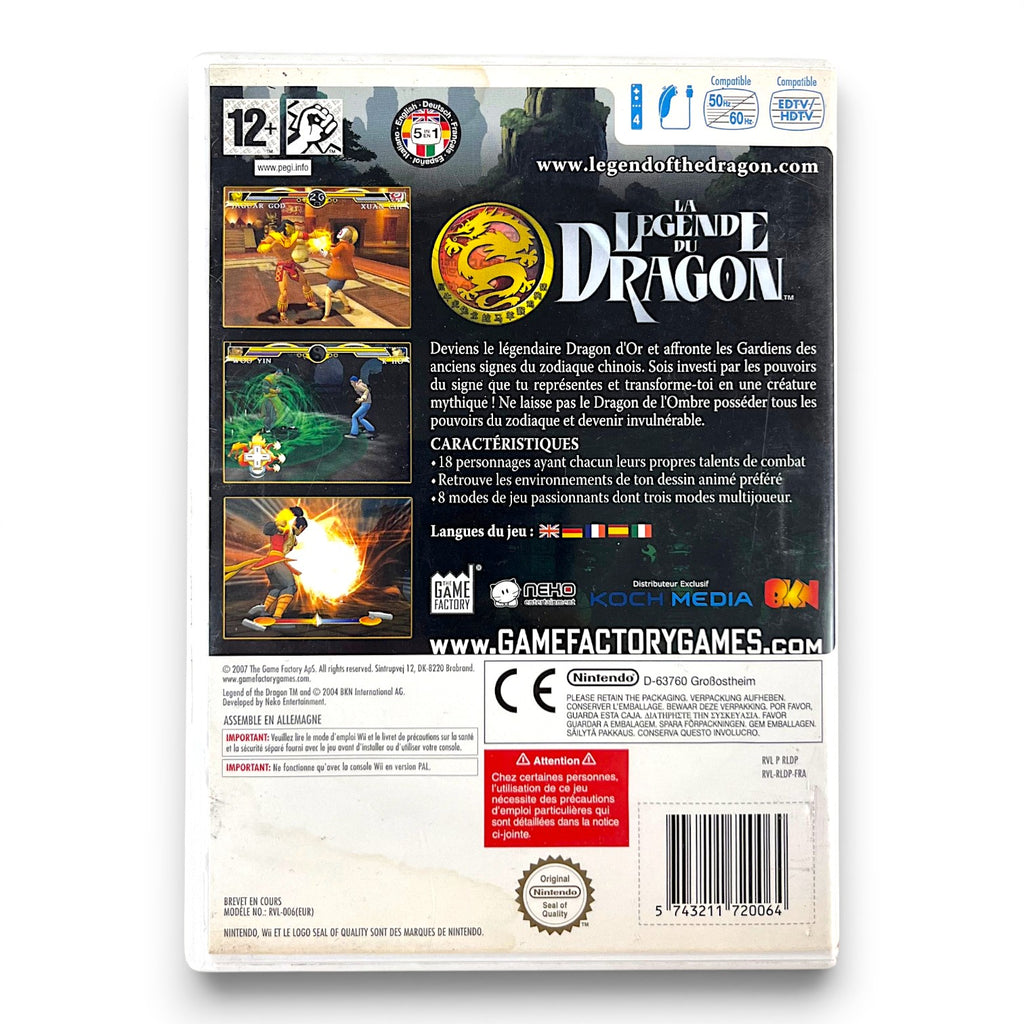 Legend of the Dragon / La Legende Du Dragon (FR)