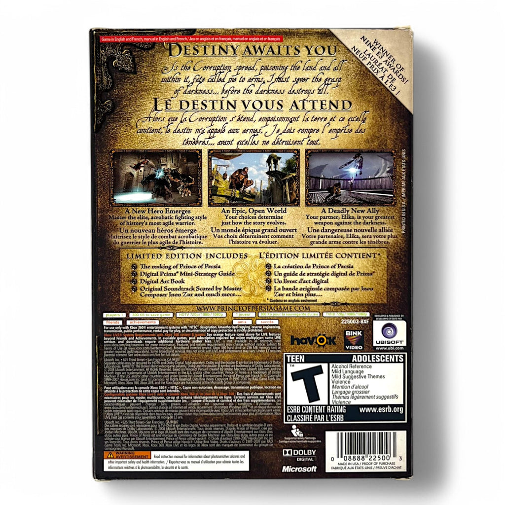 Prince of Persia Pre-Order Edition (US) — Pre-Order Edition
