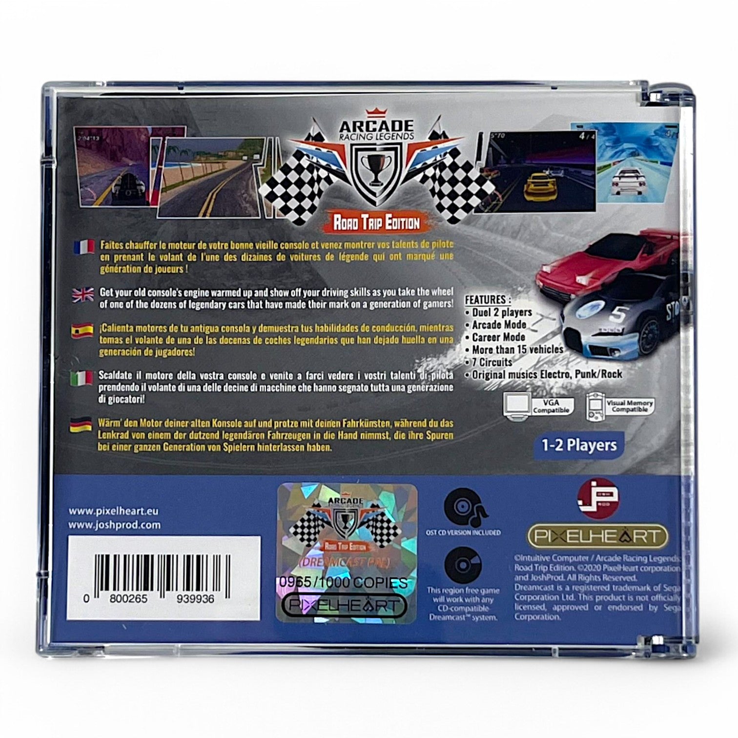 Arcade Racing Legends: Road Trip Edition [PixelHeart] (EU)