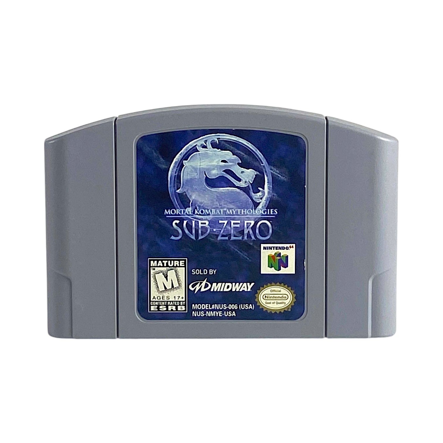 Mortal Kombat Mythologies Sub-Zero (US)