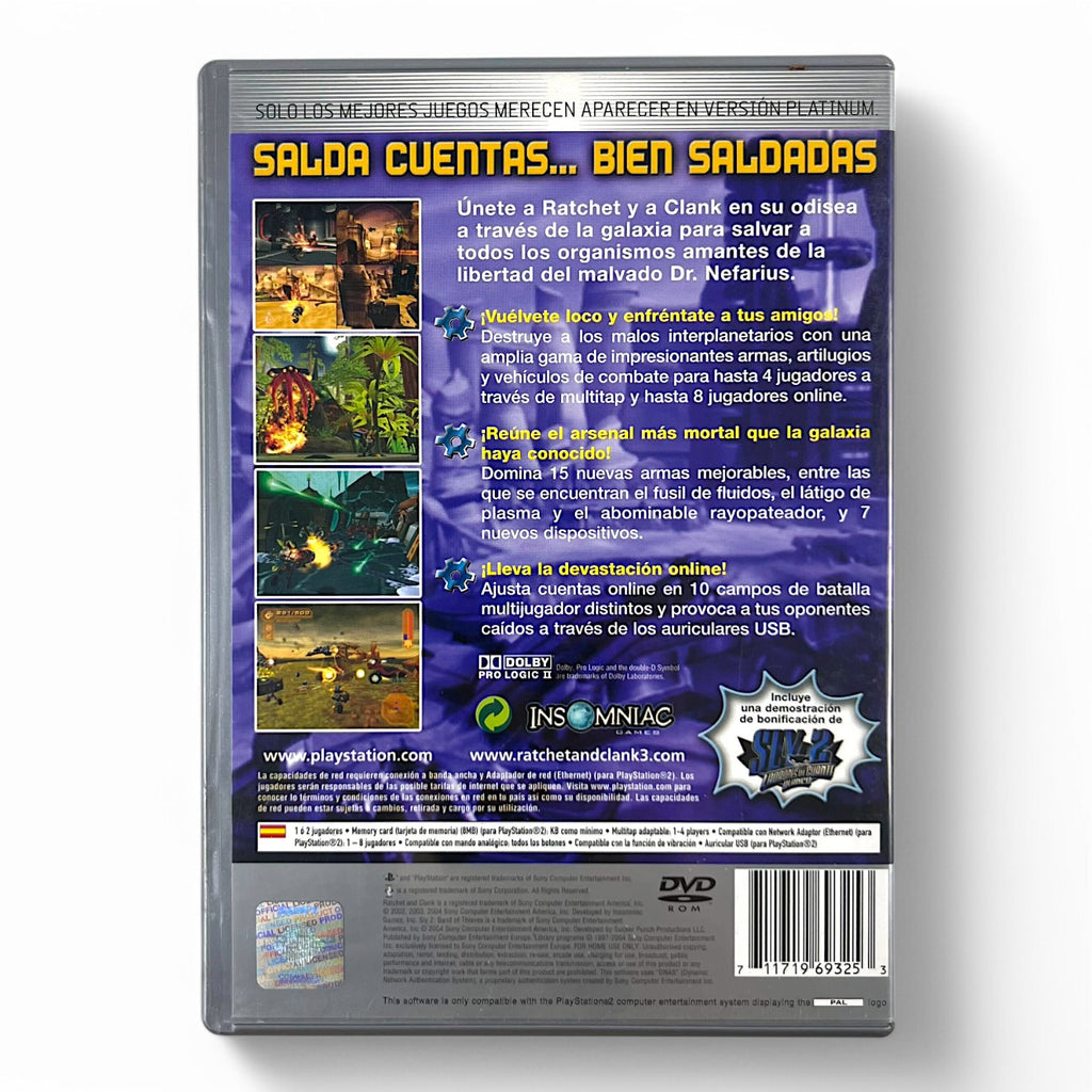 Ratchet & Clank 3 (ES) — Platinum