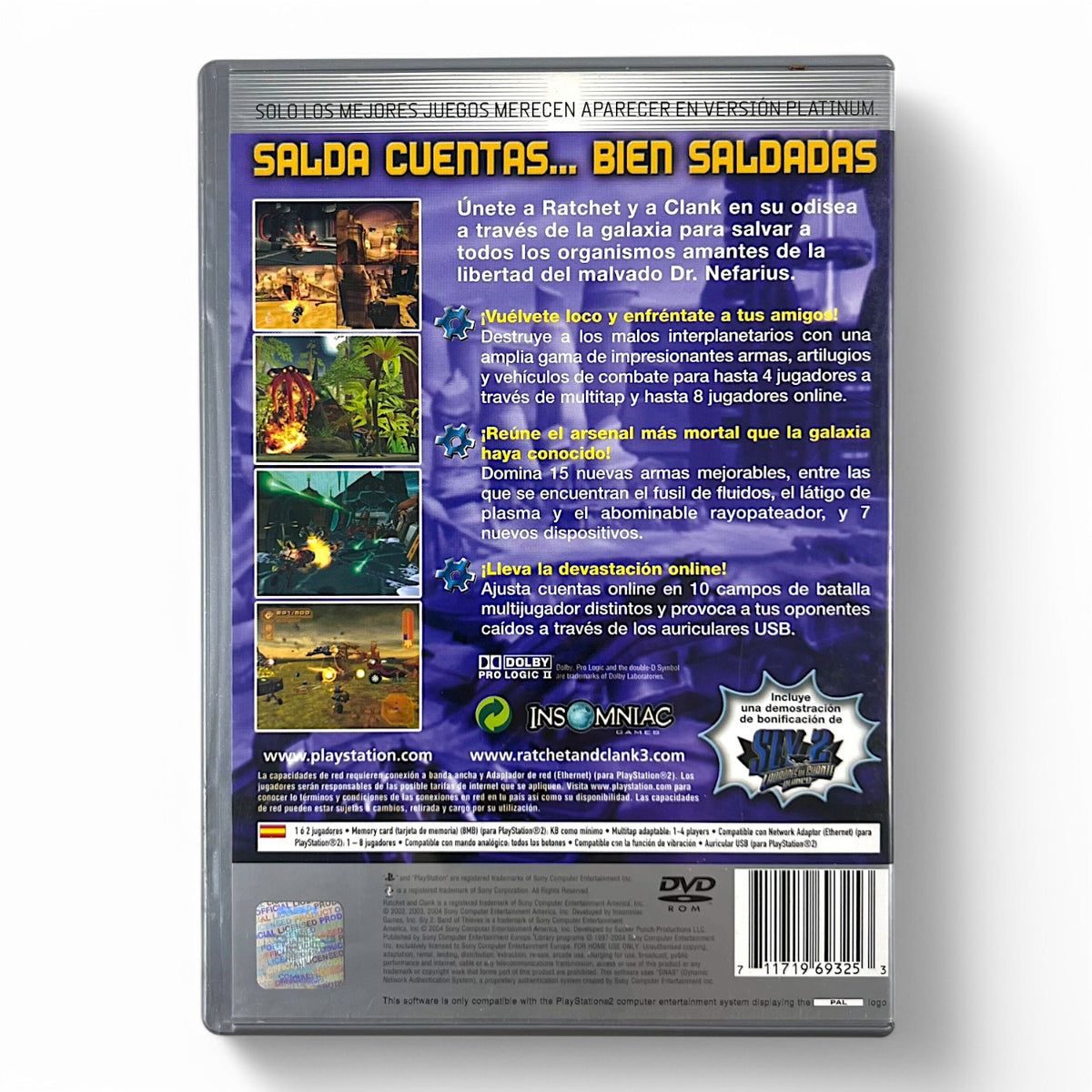 Ratchet & Clank 3 (ES) — Platinum