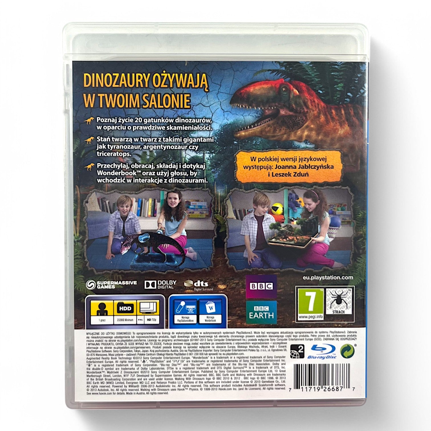 Wonderbook: Wedrowki z Dinozaurami (PL)