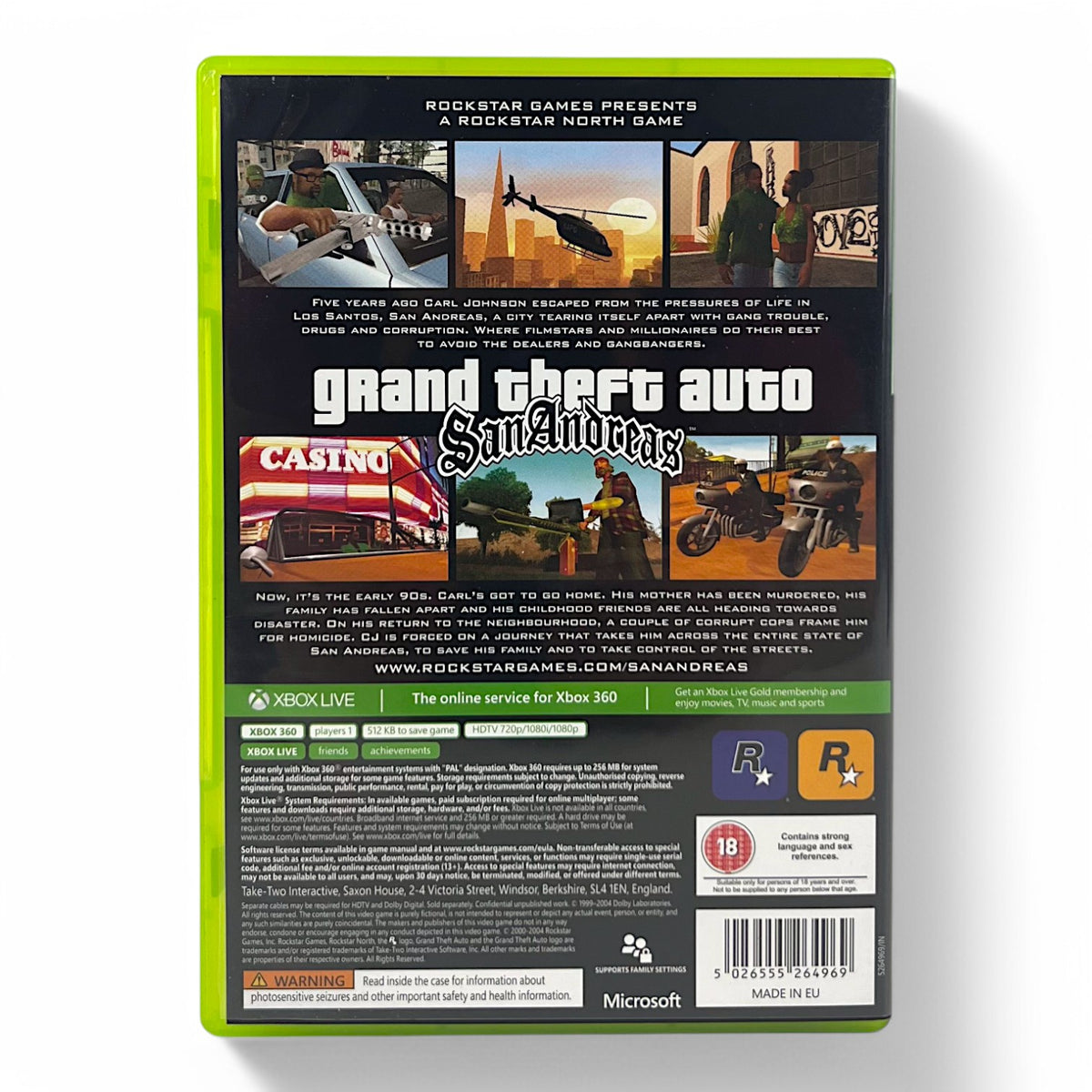 Grand Theft Auto / GTA: San Andreas (GB) — Classics