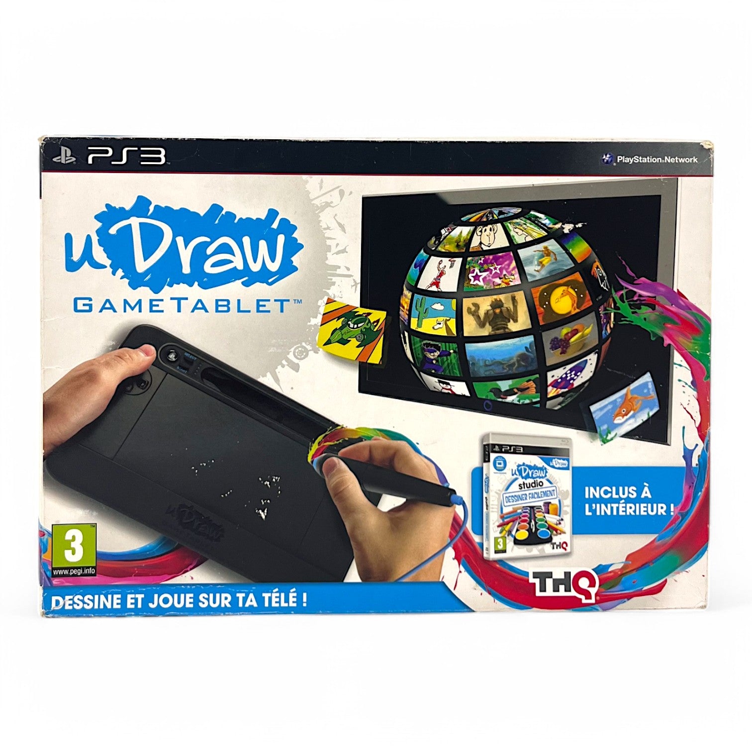 uDraw Studio: Dessiner Facilement + uDraw Game Tablet (FR) — Big Box
