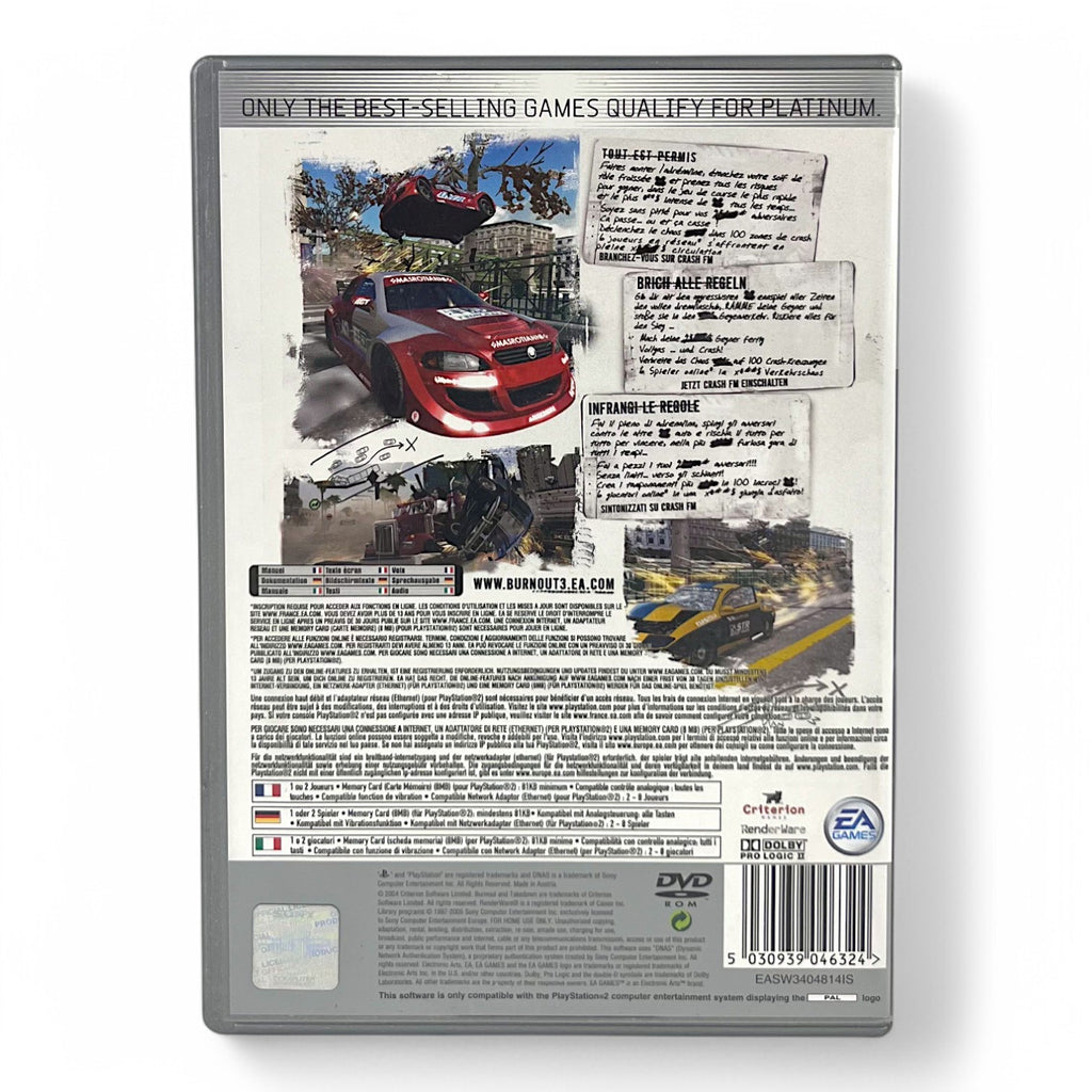 Burnout 3: Takedown (AT) — Platinum
