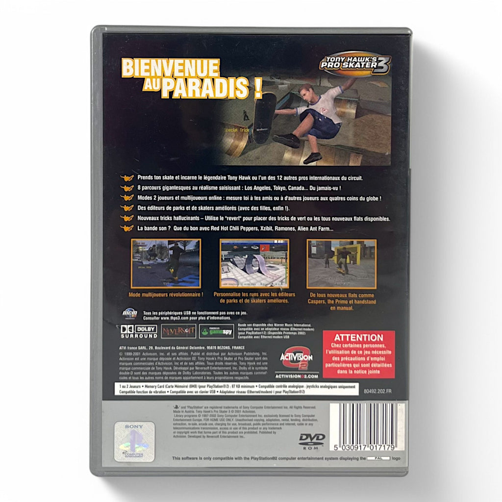 Tony Hawk's Pro Skater 3 (FR) — Platinum
