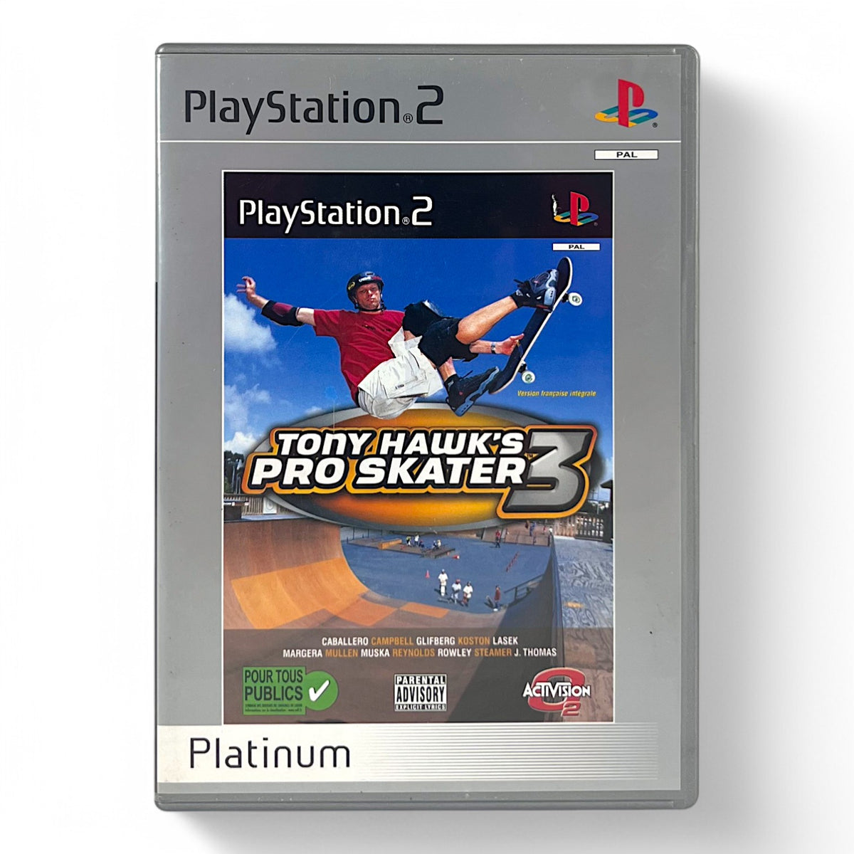 Tony Hawk's Pro Skater 3 (FR) — Platinum