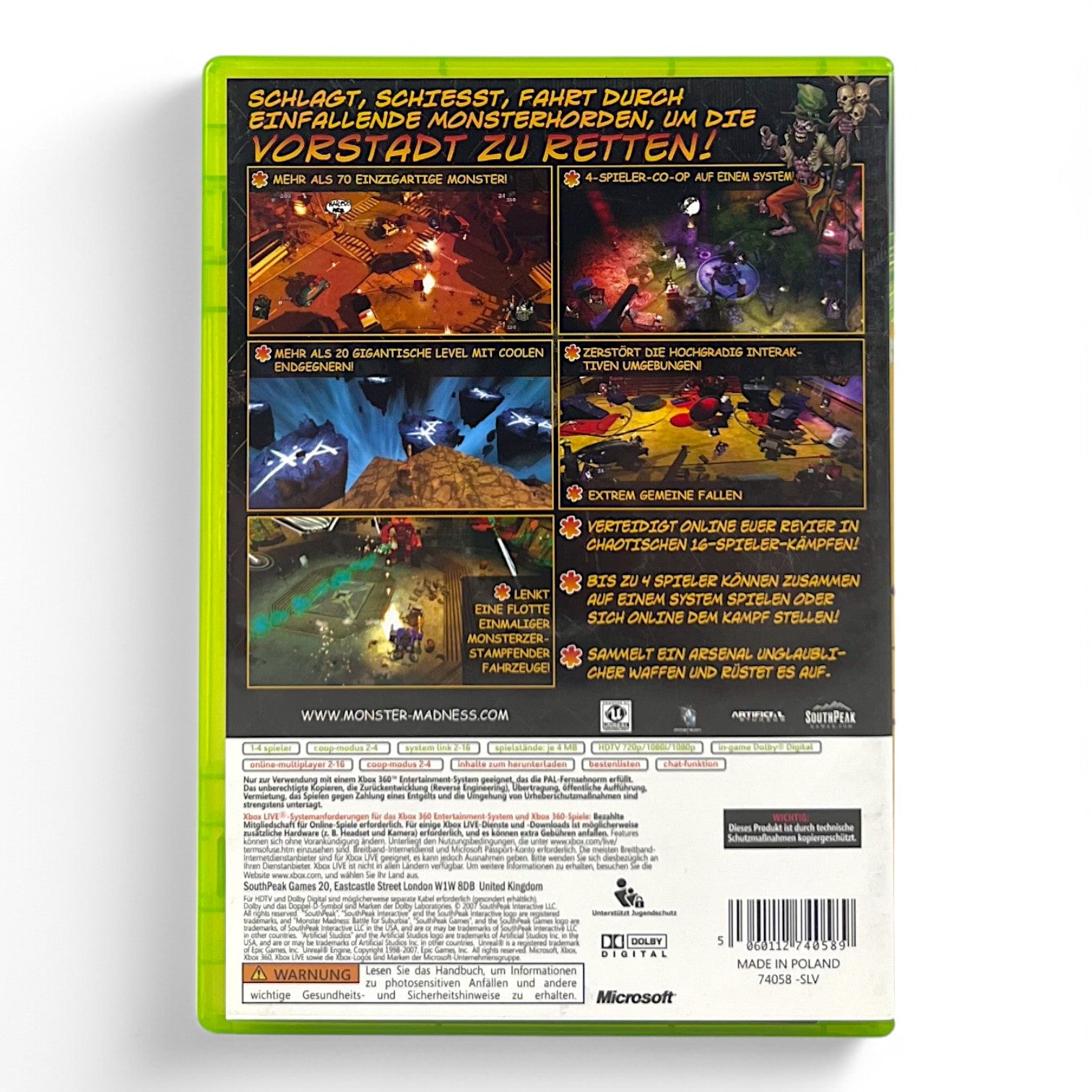 Monster Madness: Battle of Suburbia (DE)