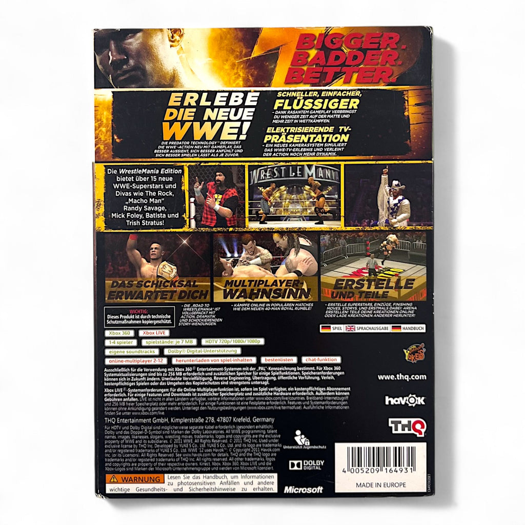 WWE 12 Wrestlemania Edition (DE) — Wrestlemania Edition