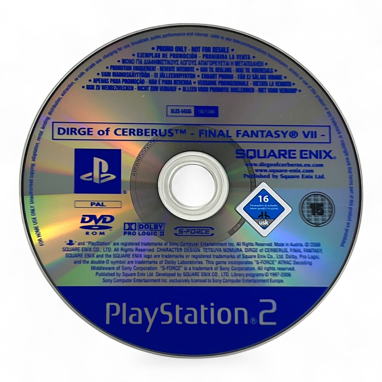 Final Fantasy VII - Dirge of Cerberus — Promo