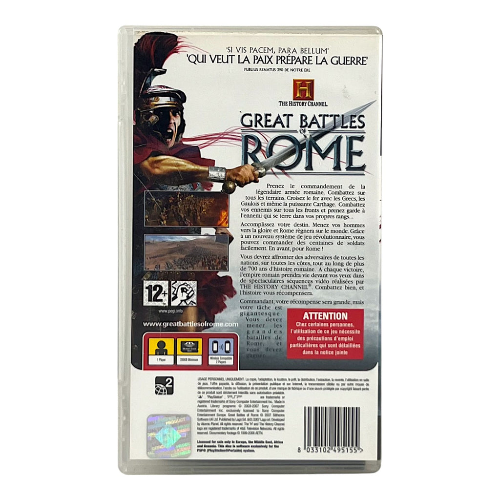 History Channel: Great Battles of Rome (FR)