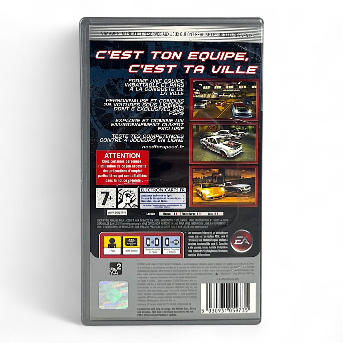 Need for Speed Carbon: Own the City (FR) — Platinum