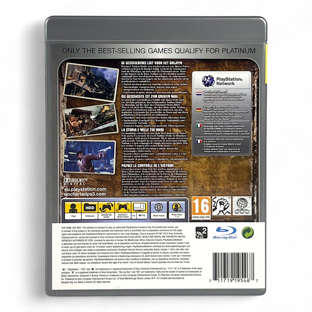 Uncharted 2: Among Thieves [Platinum] (AT)