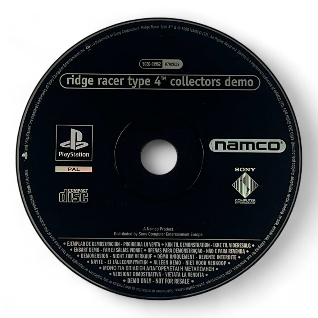 Ridge Racer Type 4 Collectors Demo
