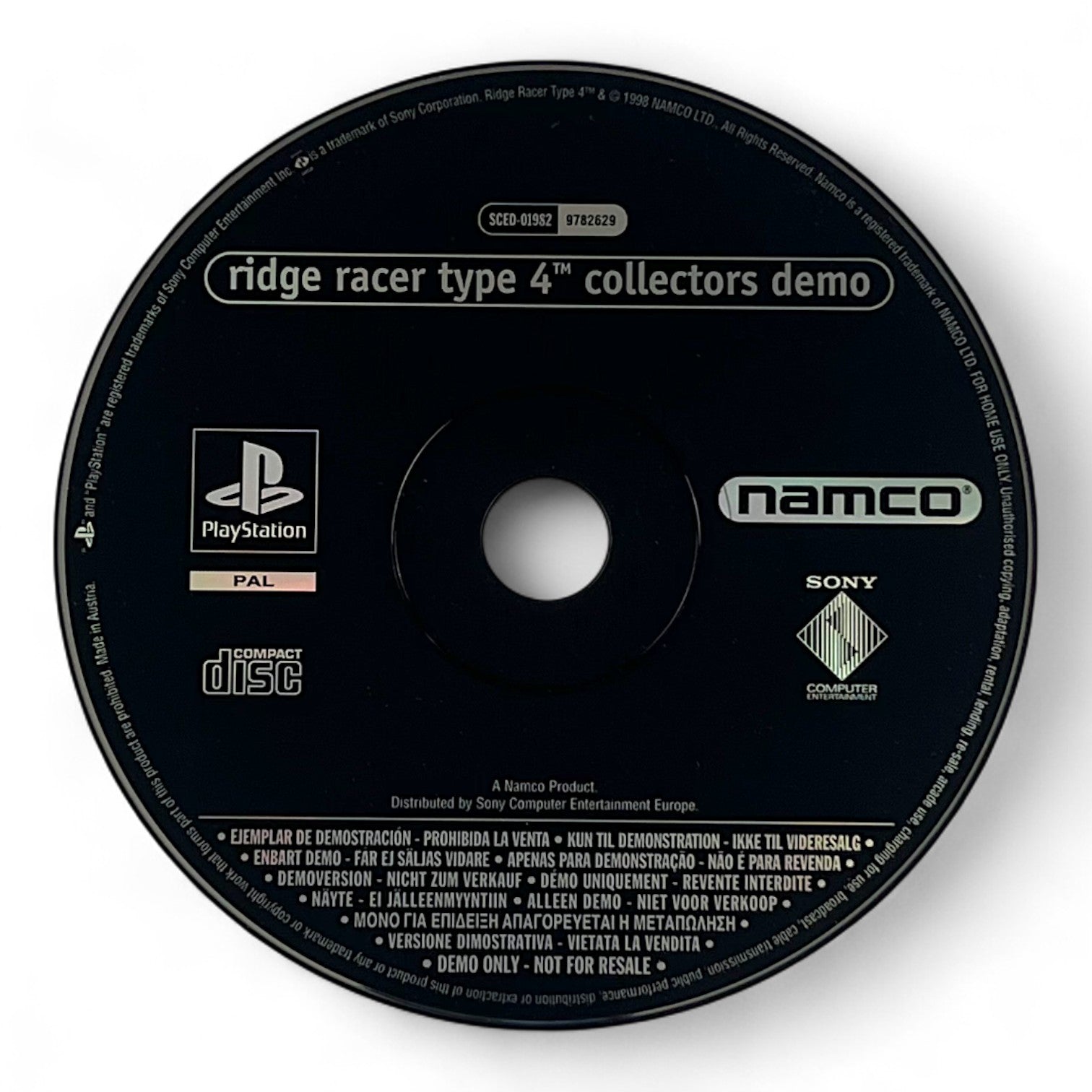 Ridge Racer Type 4 Collectors Demo