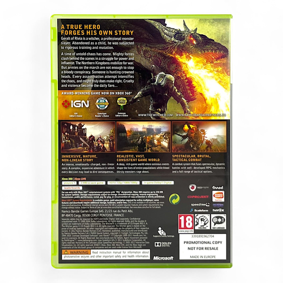 The Witcher 2: Assassins of Kings (GB) — Enhanced Edition