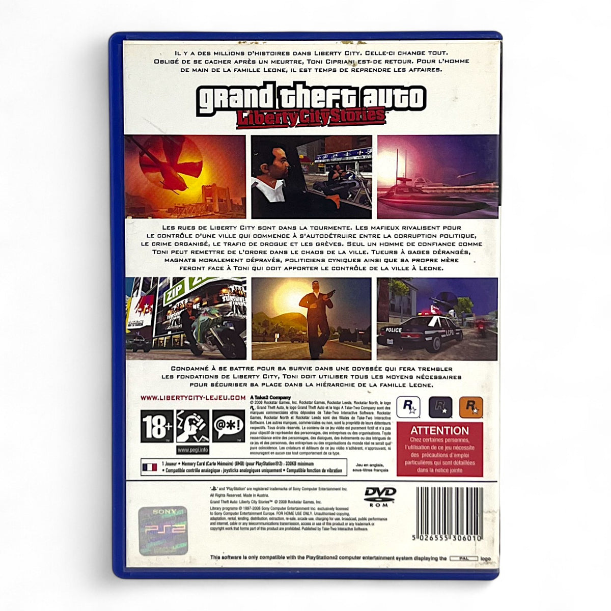 Grand Theft Auto / GTA: Liberty City Stories (FR)