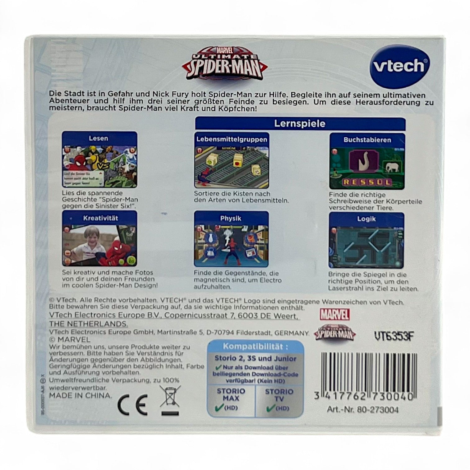 Storio HD Marvel Ultimate Spider-Man