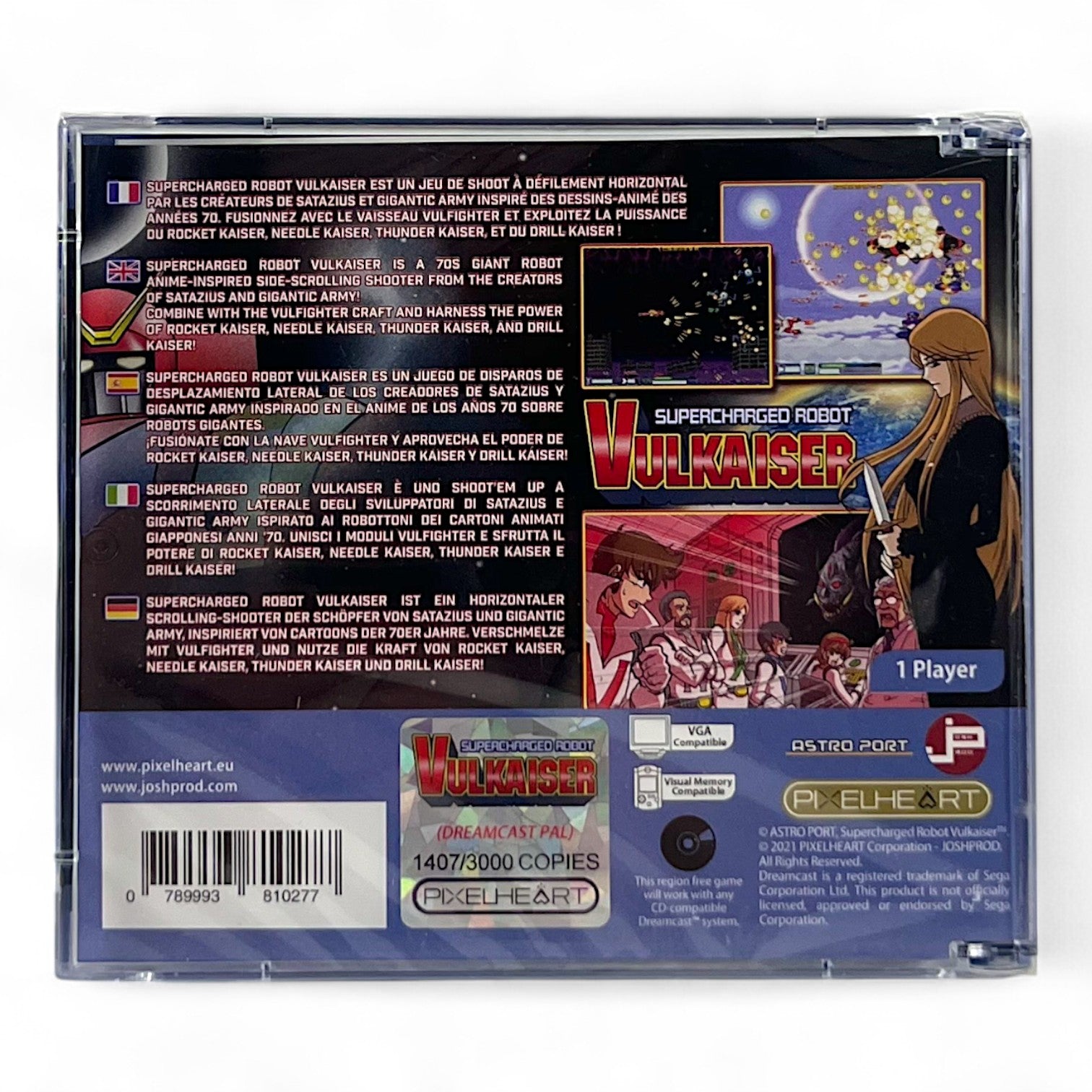 Supercharged Robot Vulkaiser [Pixelheart] (EU)