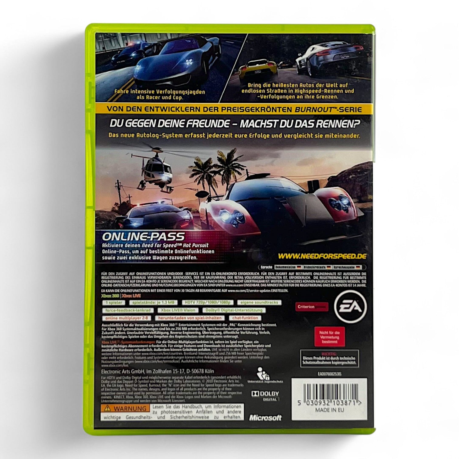 Need for Speed: Hot Pursuit 2010 (DE) — Classics