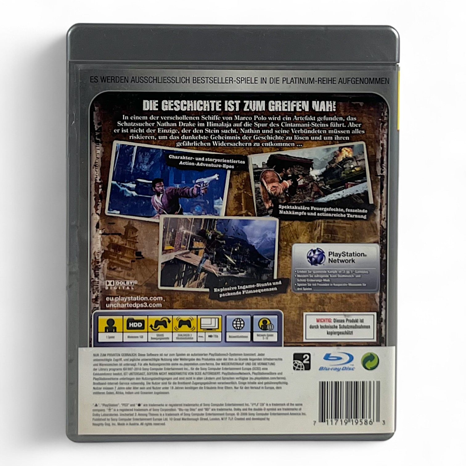 Uncharted 2: Among Thieves [Platinum] (DE)