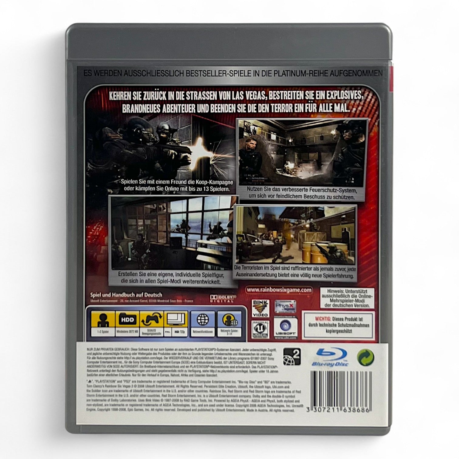 Rainbow Six: Vegas 2 [Platinum] (DE)