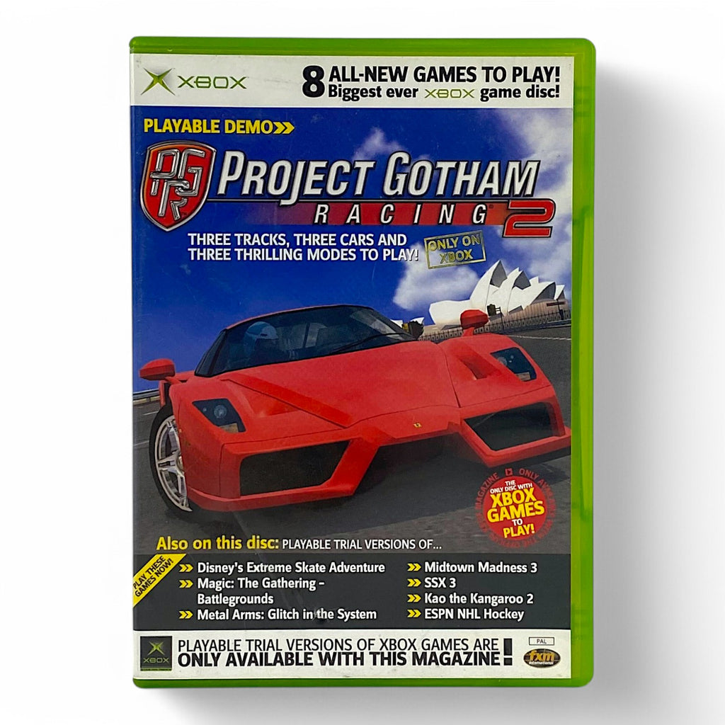 Project Gotham Racing PGR 2 Demo Disc
