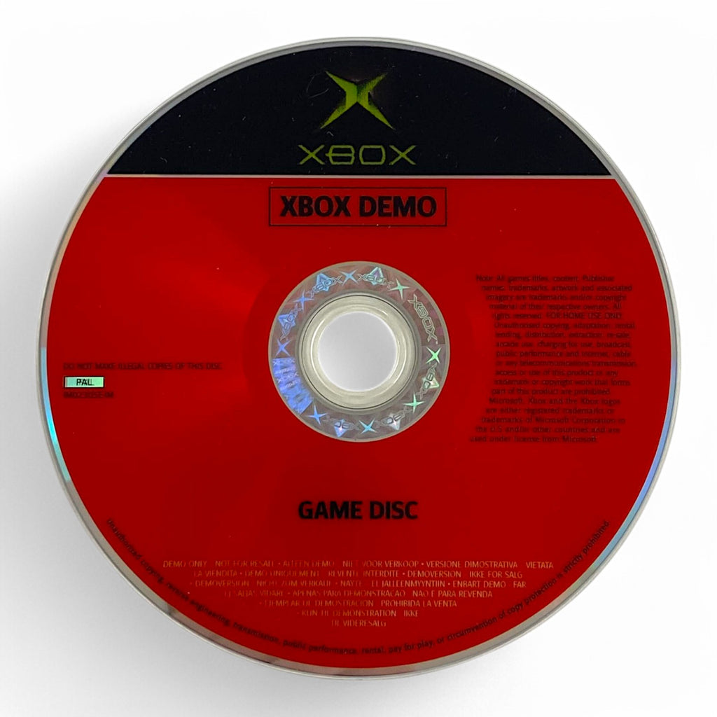 Project Gotham Racing PGR 2 Demo Disc