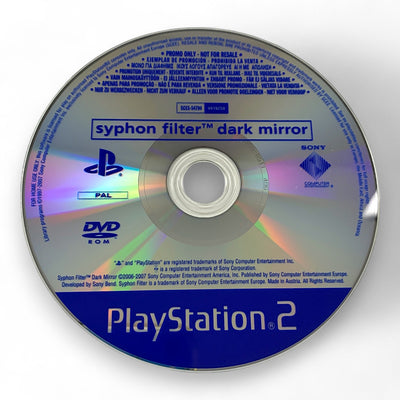 Syphon Filter: Dark Mirror — Promo