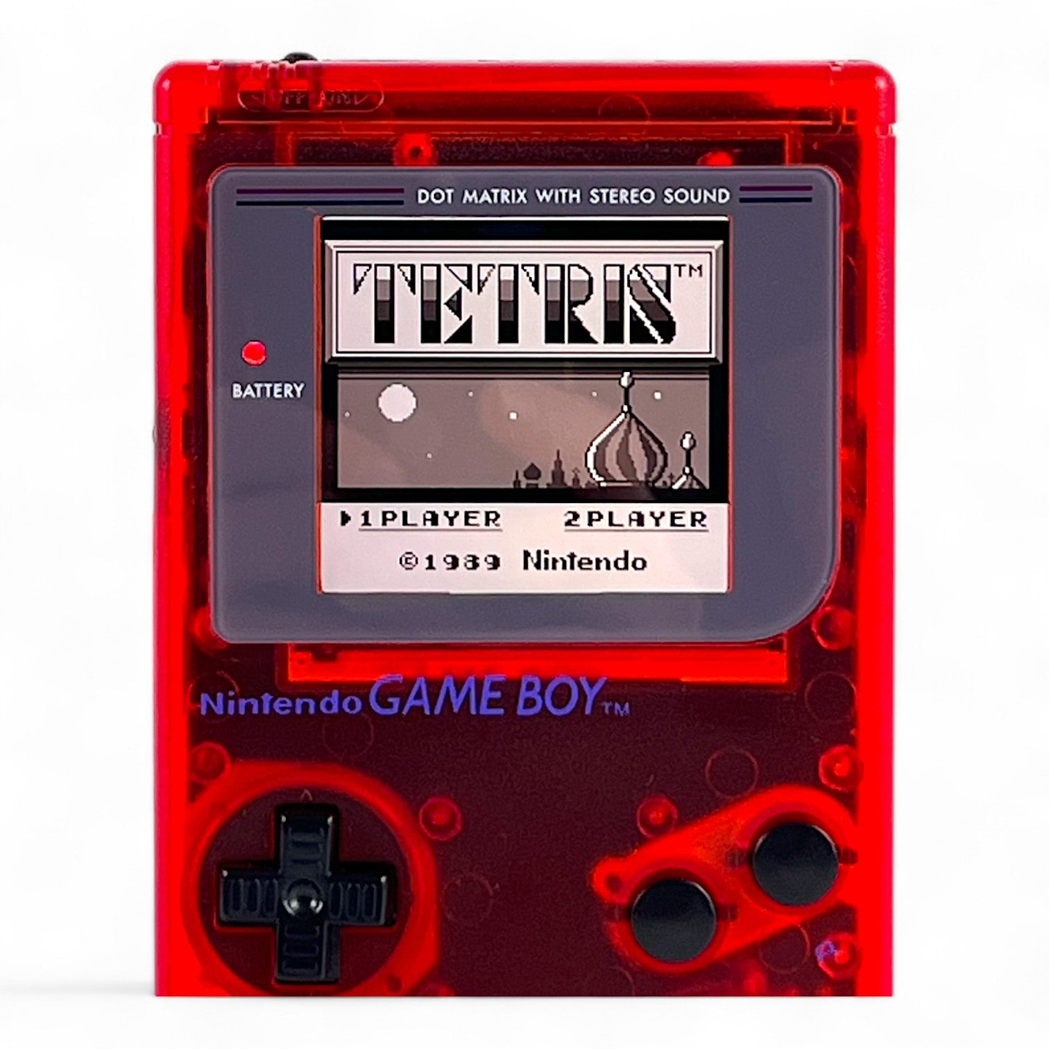 Konsole Classic DMG-01 rot-transparent IPS V3