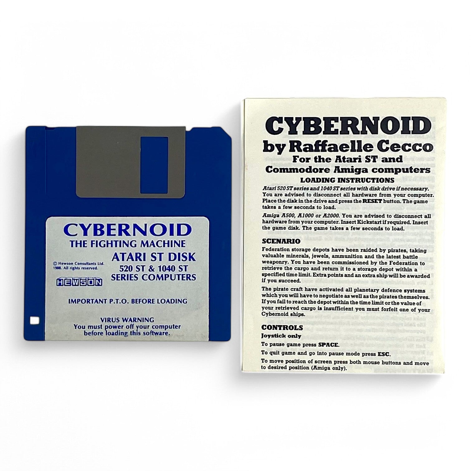 Atari ST: Cybernoid - The Fighting Machine