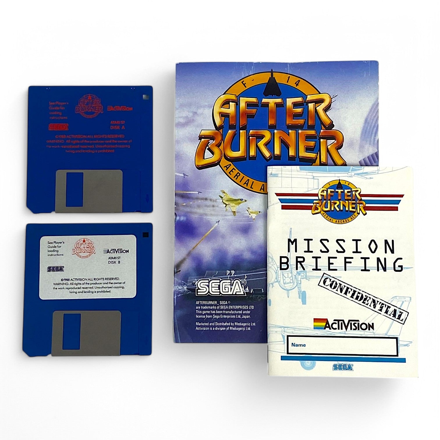 Atari ST: After Burner (EU)