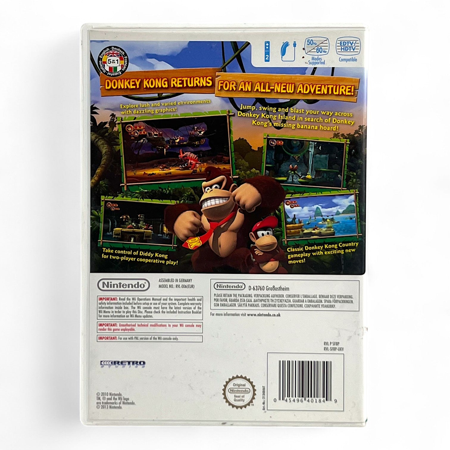 Donkey Kong Country Returns (GB) — Nintendo Selects