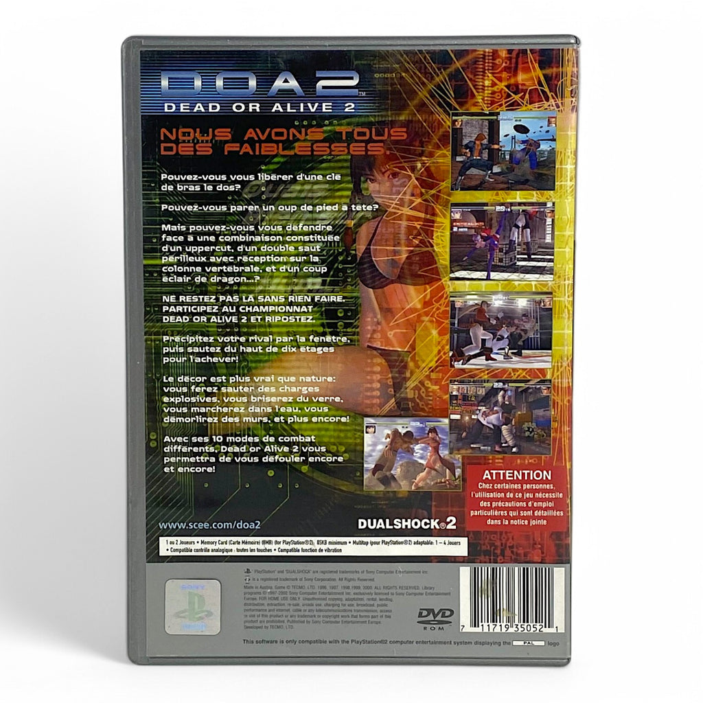 Dead or Alive 2 (FR) — Platinum