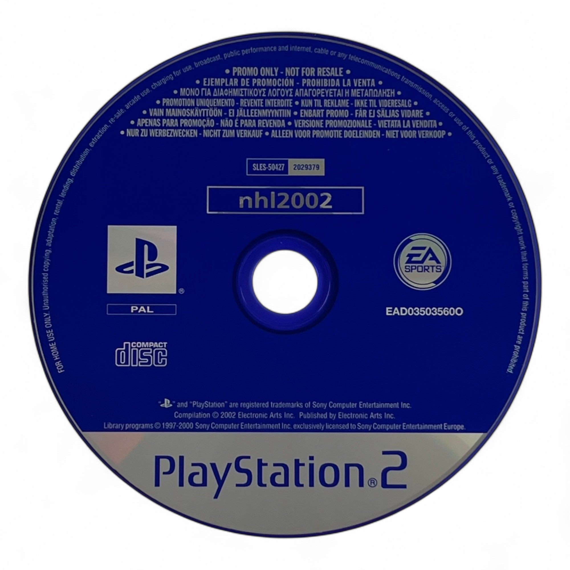 NHL 2002 — Promo
