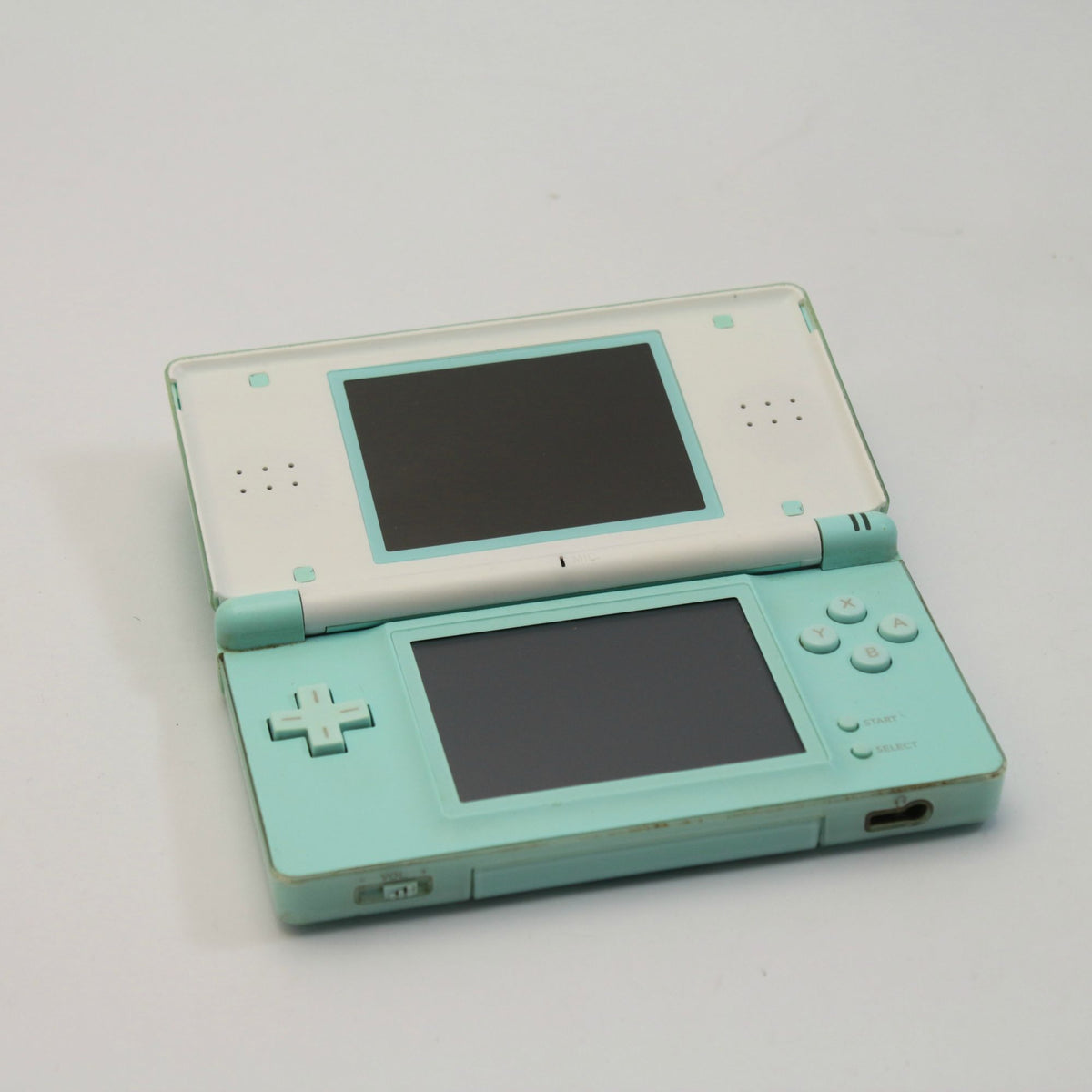 Konsole türkis-weiß Custom Case + Netzteil