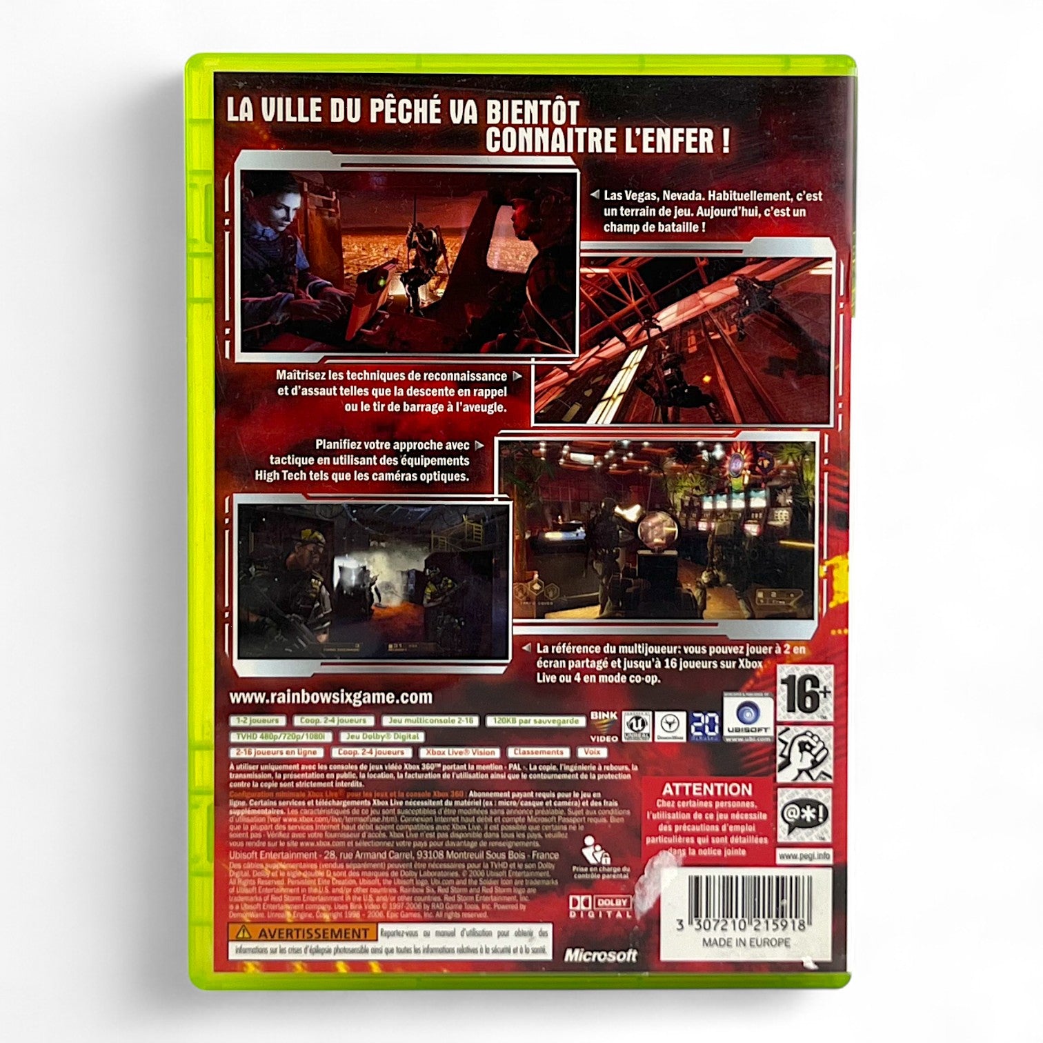 Rainbow Six: Vegas (FR)