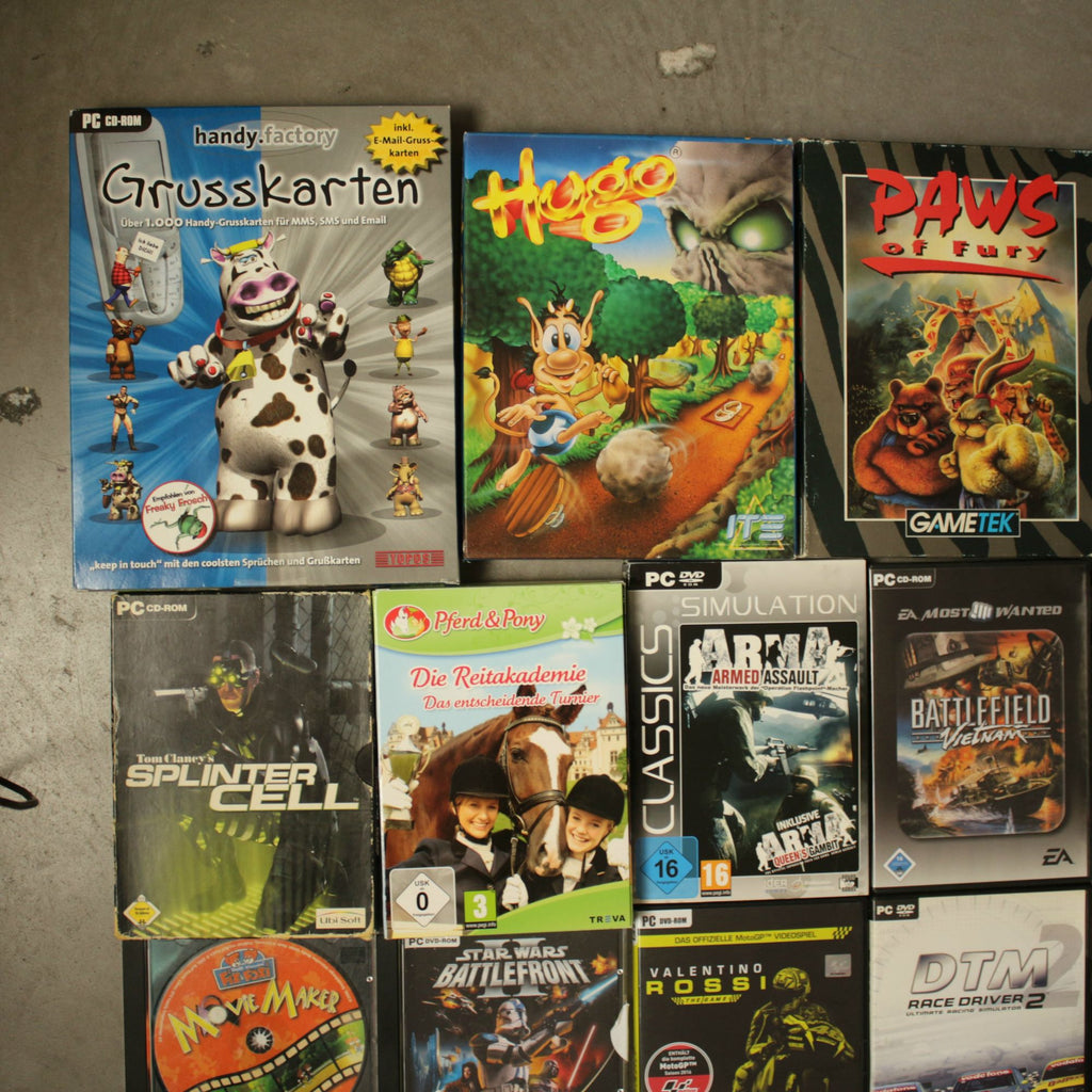 20 Diverse PC Spiele